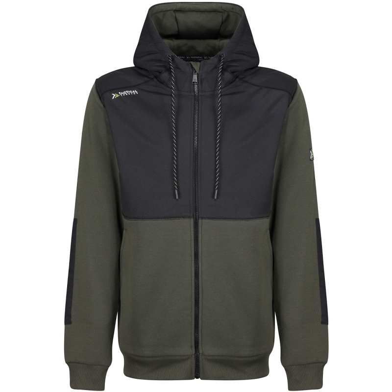 REGATTA TRF643 TACTICAL MAJOR HOODIE DKKHAKI/BLK XLARGE TRF643 0JV80