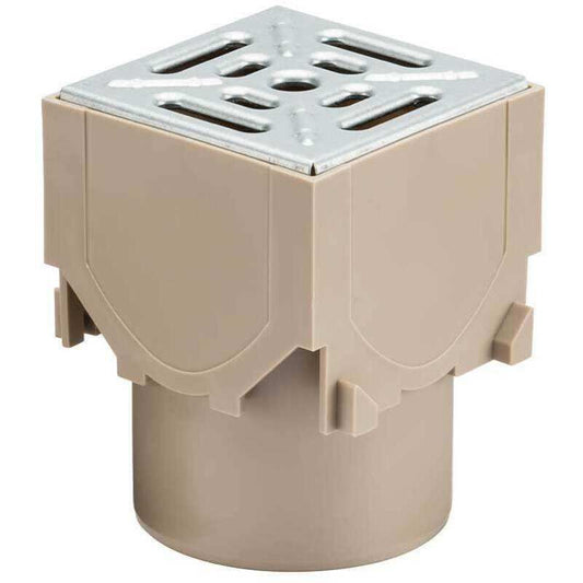 ACO RAINDRAIN A15 CORNER UNIT GALV STEEL AL OUTLET 47011
