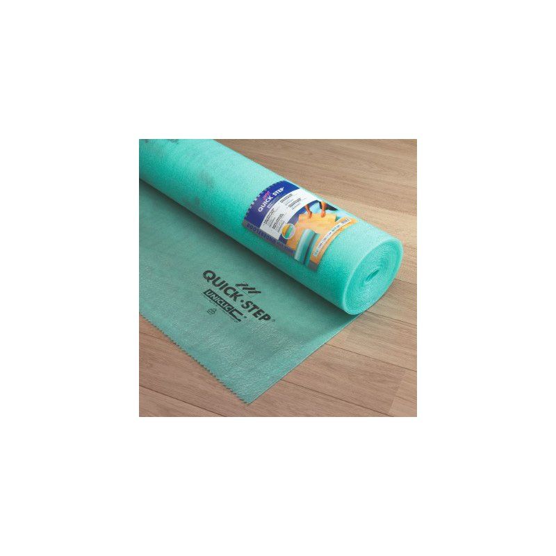 UNICLIC QUICKSTEP GREEN UNDERLAY ** 15 SQ MTR QSUDLUN15