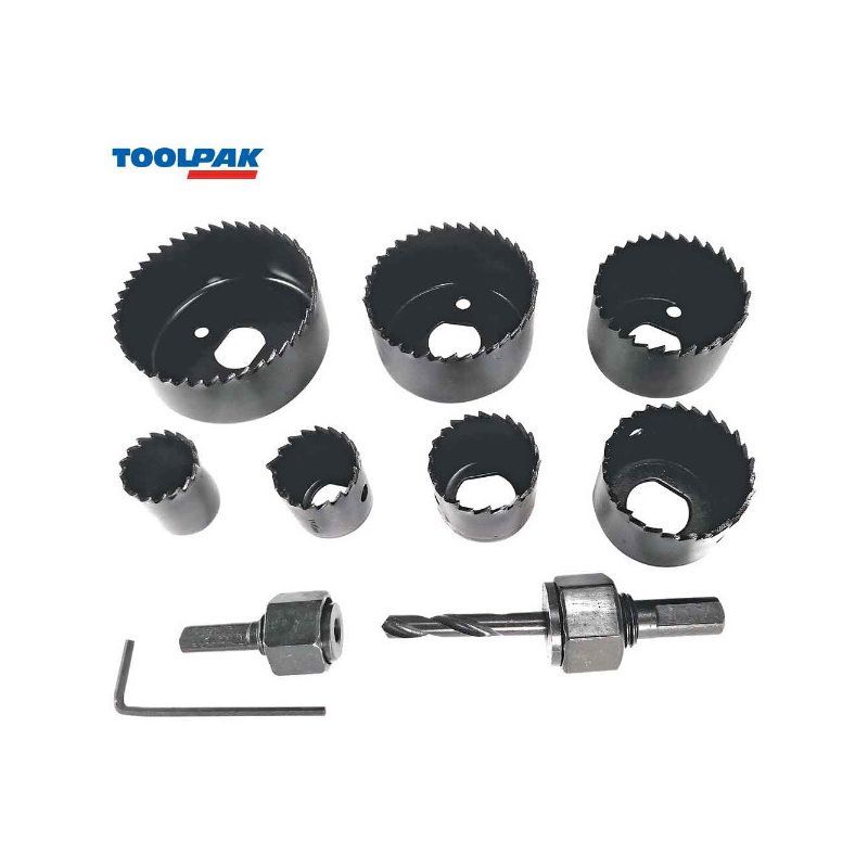 TOOLPAK BS-SET10 HOLESAW SET 10 PIECE
