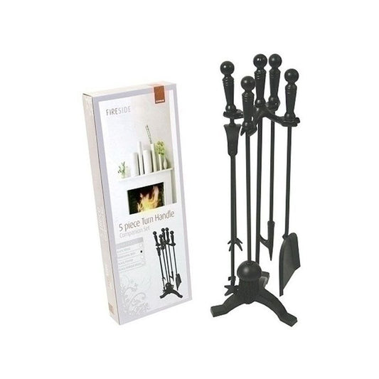 DEVILLE TURN HANDLE COMPANION SET 8 x 25" BLACK/PEWTER DEV738 GUD035738