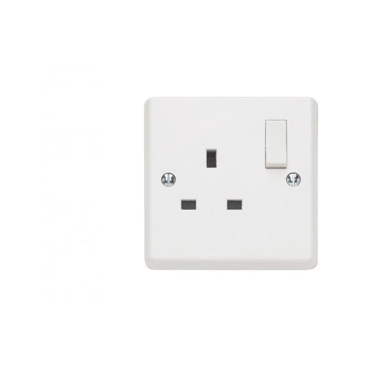 CONTACTUM 2-POLE 1-GANG SWITCHED SOCKET 13a X2346