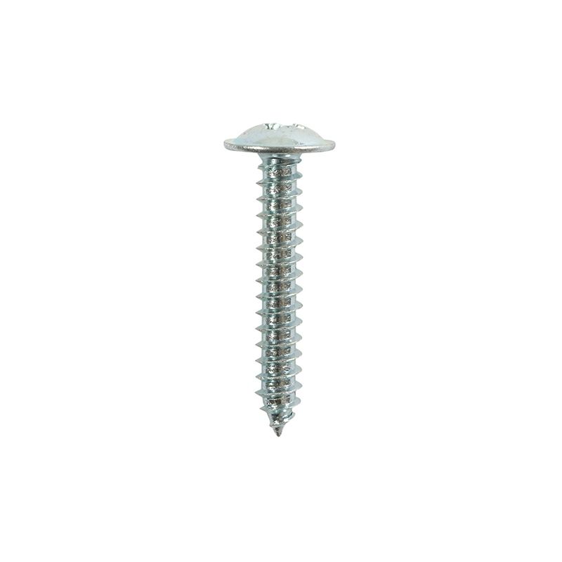 TIMCO SELF TAPPING SCREWS BRIGHT ZINC PLATED 8 x 1" (BAG 12) 00081CFAZP