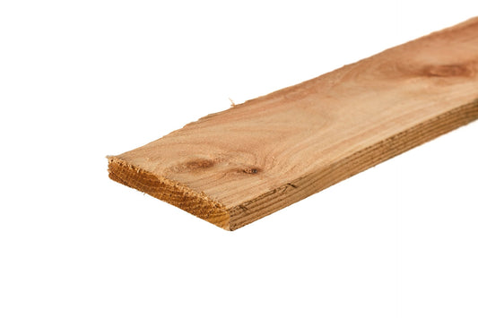 22mm x 150mm Brown Treated Sawn Carcassing Timber (6" x 1") 3000mm