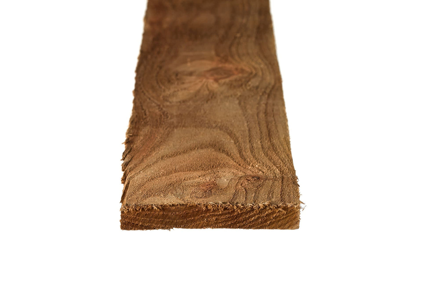 22mm x 150mm Brown Treated Sawn Carcassing Timber (6" x 1") 4800mm