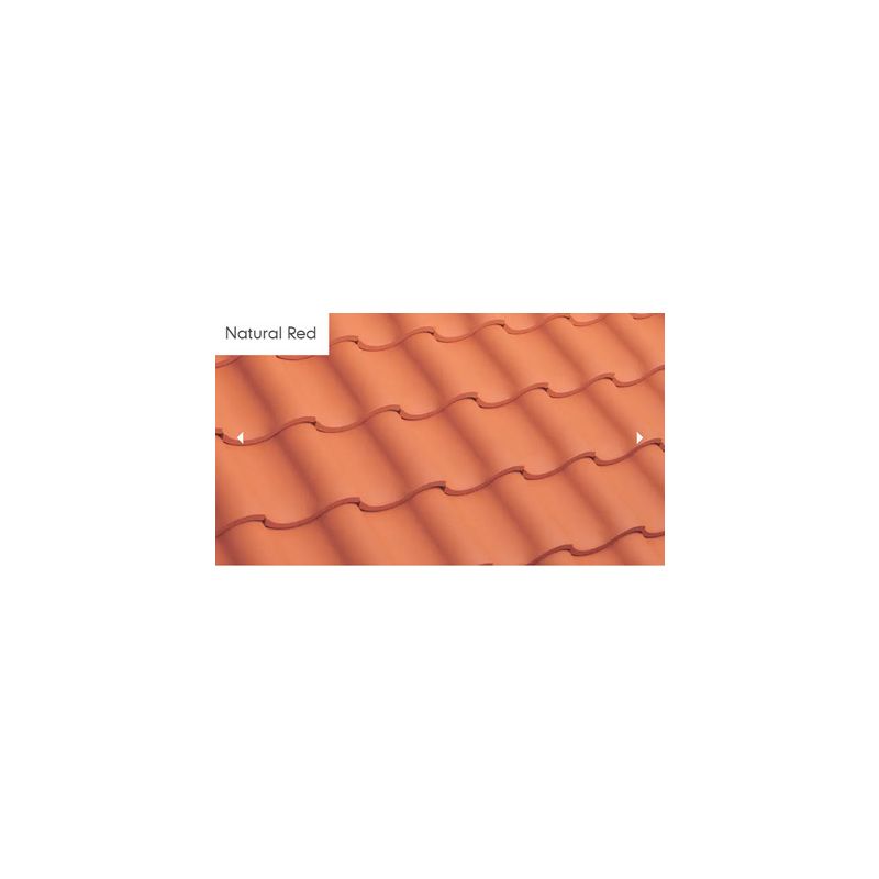 MARLEY LINCOLN CLAY INTERLOCKING PANTILE NATURAL RED MA123890