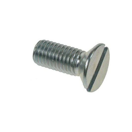 M6 x 60mm BZP CSK SLOTTED MACHINE SCREWS OJ175560
