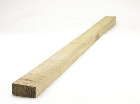 BSW 47 x 50mm x 4.8m SAWN GREEN TREATED HOMEGROWN TIMBER EASED EDGE <45x45> FSC