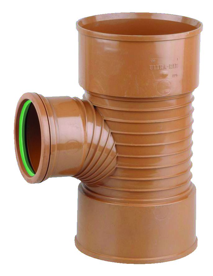 OSMA ULTRARIB DOUBLE SOCKET UNEQUAL JUNCTION 87.5deg x 150mm 6UR199