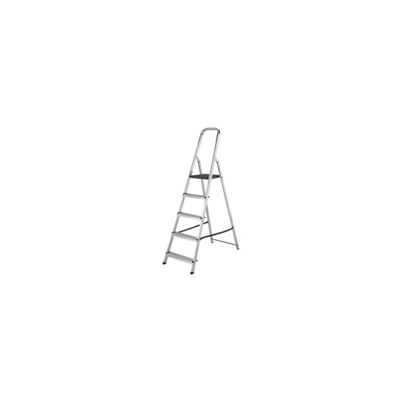 WERNER HIGH HANDRAIL PLATFORM STEPLADDER 5 TREAD 7400518L