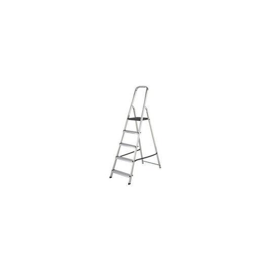 WERNER HIGH HANDRAIL PLATFORM STEPLADDER 5 TREAD 7400518L