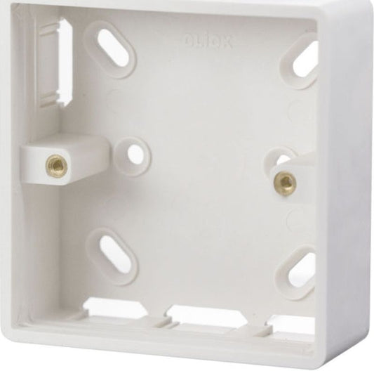 CLICK CMA230 1-GANG PVC BOX MT KNOCKOUT