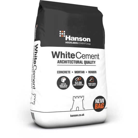 Hanson White Cement 25kg