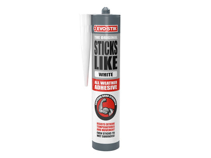 EVOSTIK EVO663688 STICKS LIKE ADHESIVE WHITE 290ml