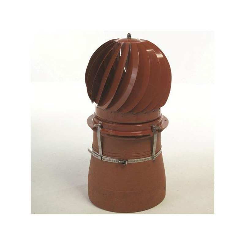 MAD SPINNER COWL TERRACOTTA No18