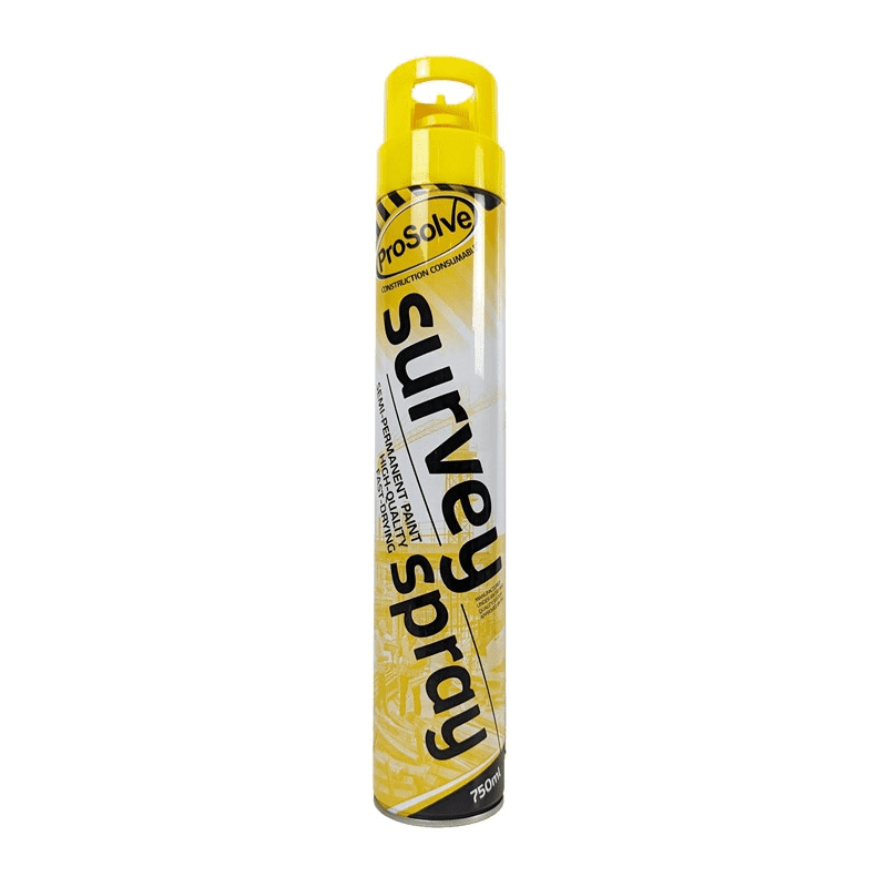 PROSOLVE SURVEY MARKER 750ml YELLOW PVSUY7A