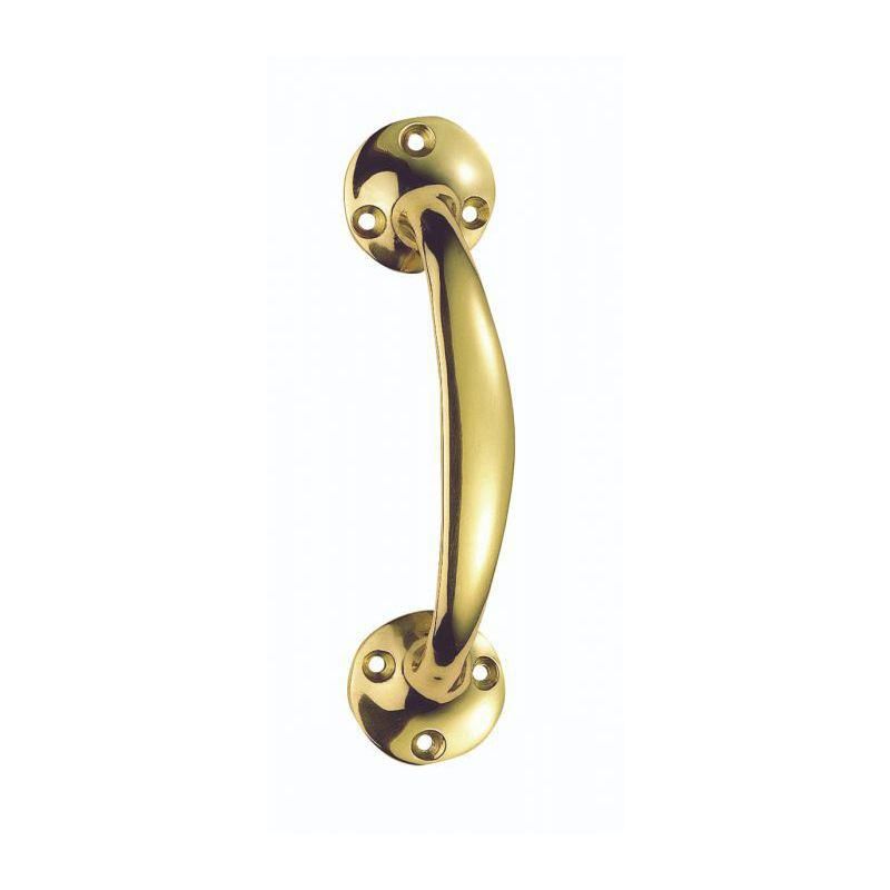 BRASS 6" VICTORIAN BOW HANDLE AA36/BP