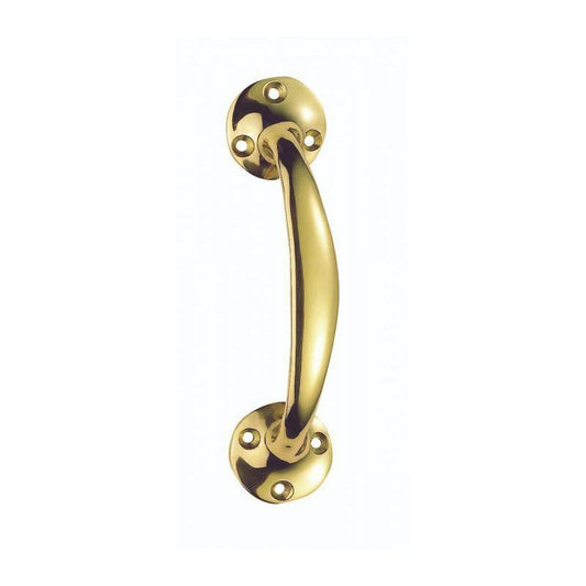 BRASS 6" VICTORIAN BOW HANDLE AA36/BP