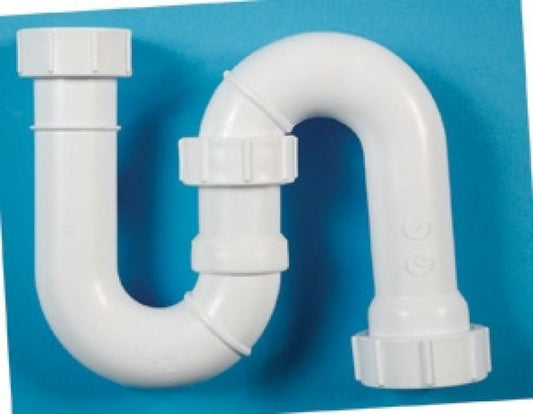 POLYPIPE TUBULAR SWIVEL S TRAP 32 x 76mm SEAL WT56