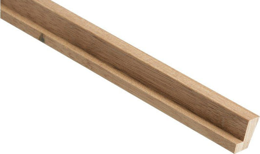HARDWOOD FIRE CHECK HOCKEY STICK BEAD 26 x 23 x 2400mm HTM889