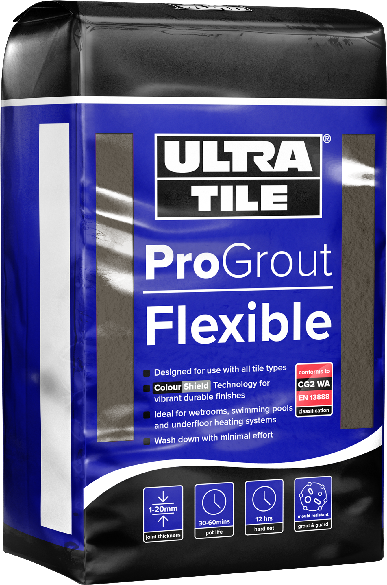 INSTARMAC UTF PROGROUT FLEXIBLE 3kg BAG (1-20mm JOINT) TAUPE UTF PG FLEXIBLE T 3
