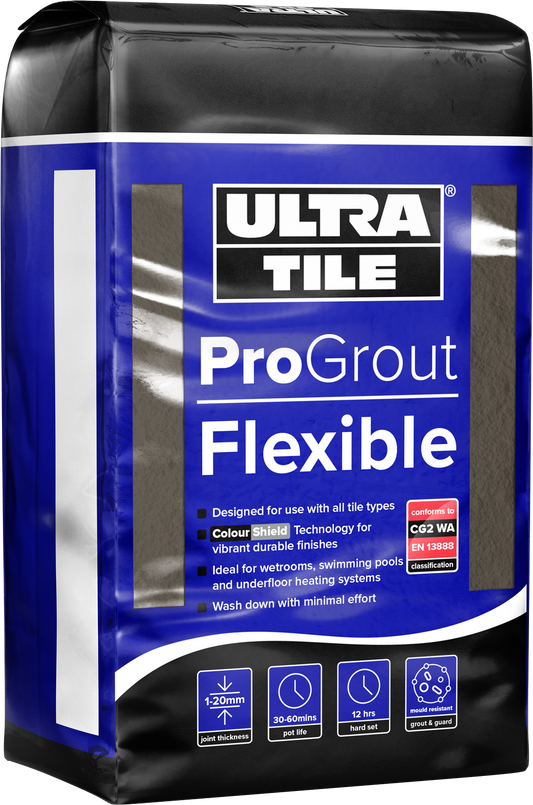 INSTARMAC UTF PROGROUT FLEXIBLE 3kg BAG (1-20mm JOINT) TAUPE UTF PG FLEXIBLE T 3