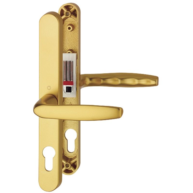 HOPPE LEVER UPVC DOOR HANDLE GOLD 1926930