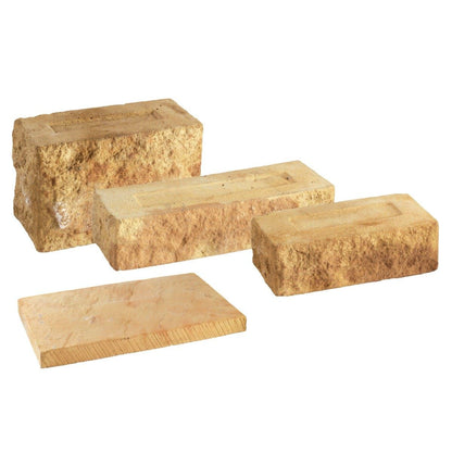 BRADSTONE OLD RIVEN ECO WALLING PACK MIXED SIZES (PACK 180) AUTUMN COTSWOLD 23122