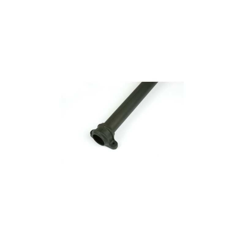 BRETT CAST IRON STYLE ROUND DOWNPIPE SOCKETED PIPE WITH LUGS 1.8m x 68mm ANT/GREY BR2018LCI