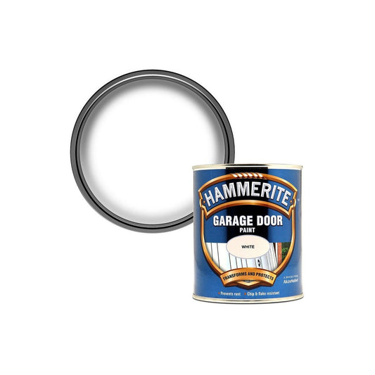 HAMMERITE 750ml GARAGE DOOR ENAMEL PAINT WHITE 5092848