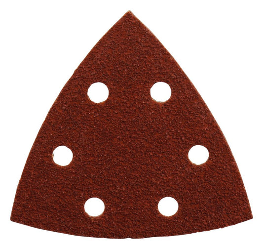 MAKITA P-33261 PACK OF 10 94mm DELTA SANDING SHEETS 60 GRIT RED