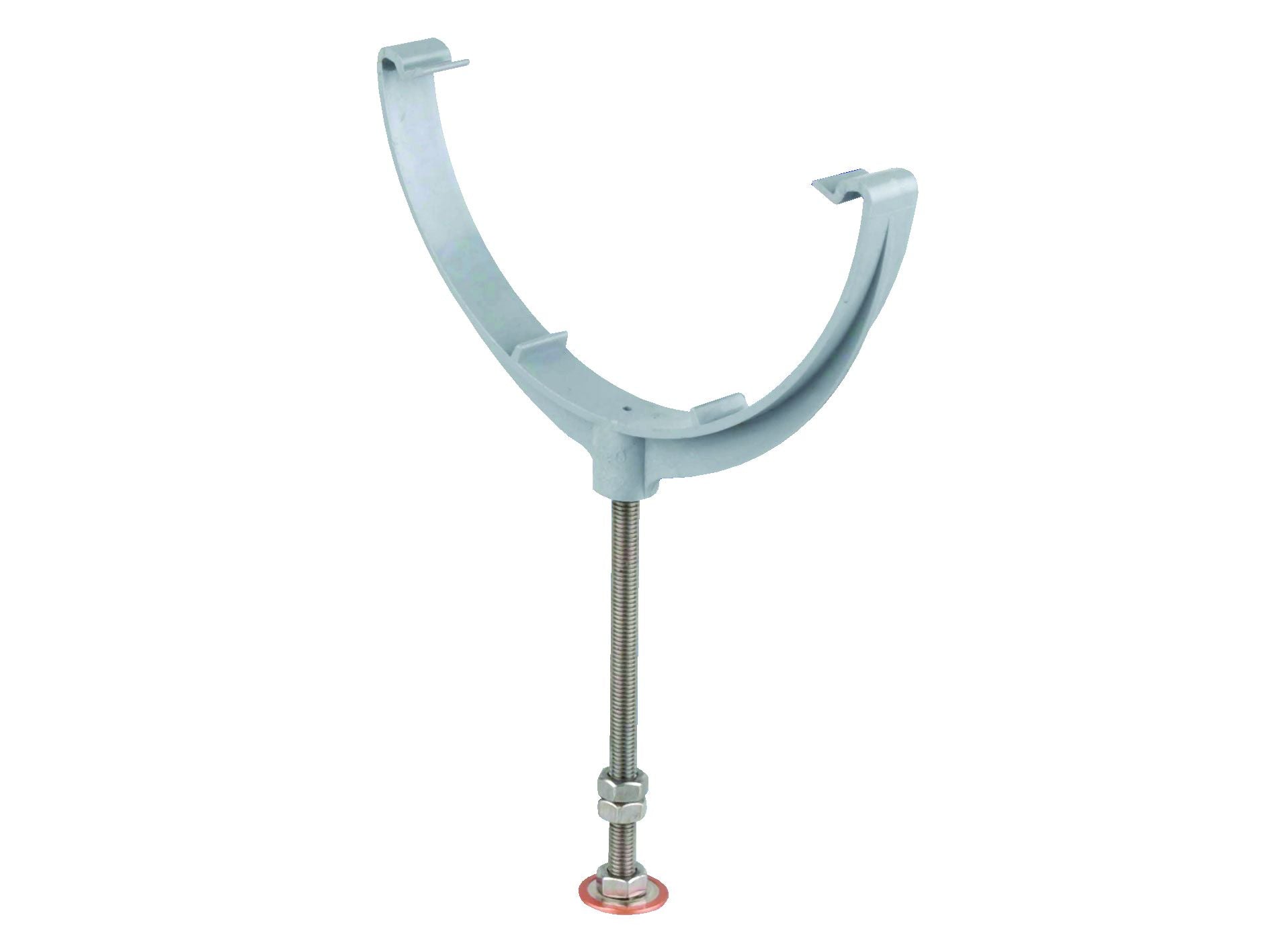 OSMAROOFLINE 6T694 PVCU RISE & FALL BOW/PIN 150mm 6T694G GREY