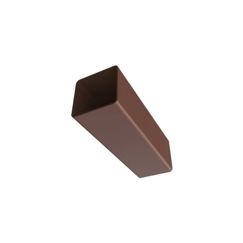 FREEFLOW SQUARE PIPE 5.5m LEATHER BROWN FSP550LB