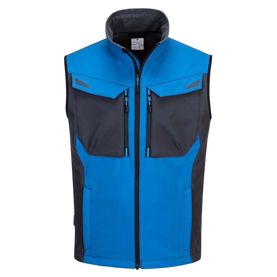 WX3 Softshell Gilet (3L), L, R, Persian Blue