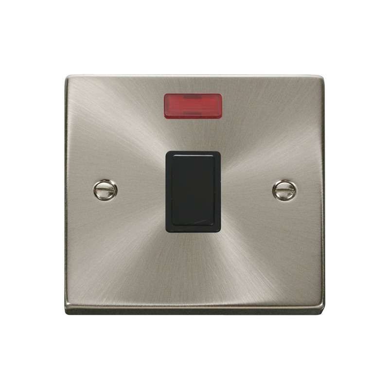 CLICK VPSC623BK 20A 1 GANG DP NEON FLEX OUTLET