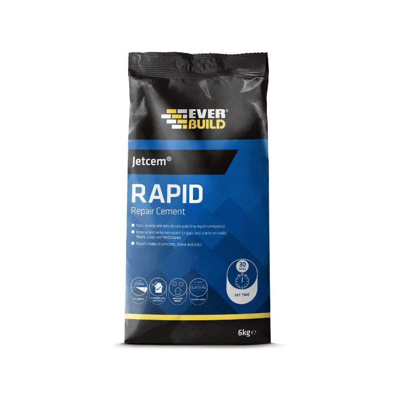 Everbuild Jetcem Rapid Set Cement 6Kg JETCEM6