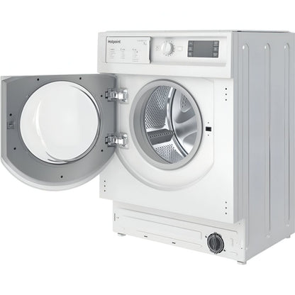 HOPKINS HOMES HOTPOINT BIWMHG71483UKN INTEGRATED WASHING MACHINE 7Kg 1200 SPIN WHITE A+++-10%