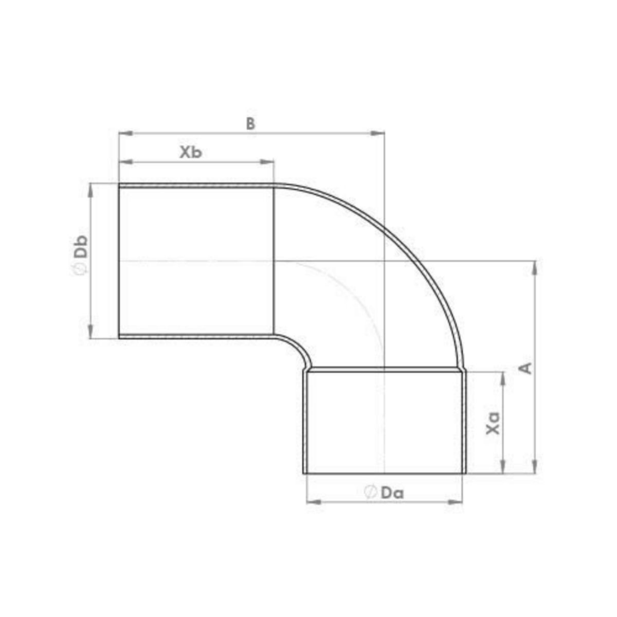 FLOWFLEX END FEED STREET EQUAL ELBOW 22mm 5092.22