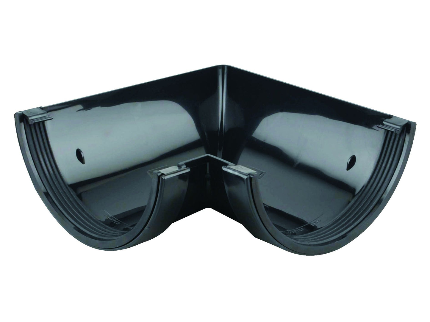 OSMAROOFLINE 6T603 PVCU GUTTER ANGLE 90deg 150mm 6T603B BLACK