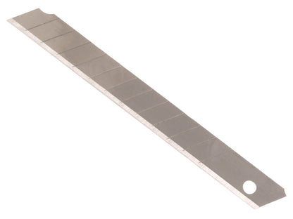 STANLEY STA011300 SNAP OFF BLADES 9mm (PACK 10)