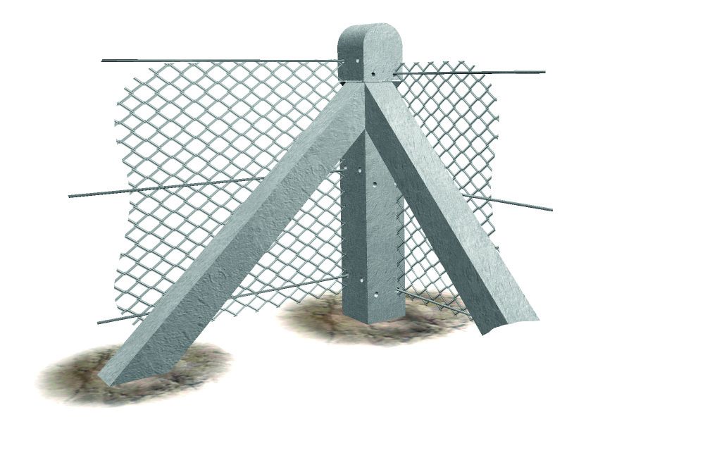 Supreme Concrete Straining Post 1.905M Corner CHK190C