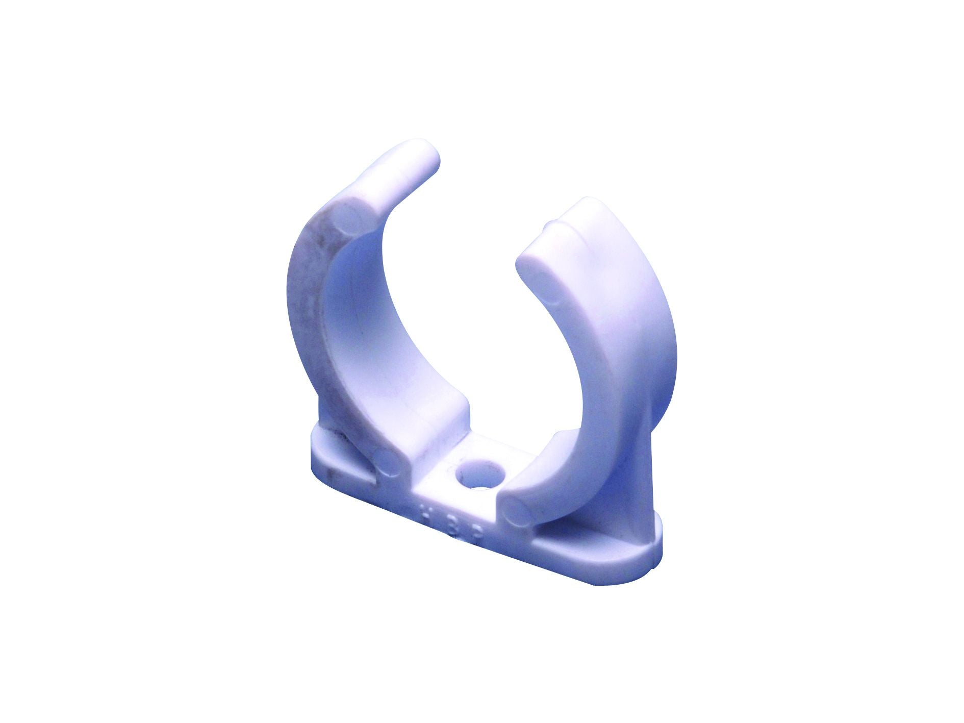 OSMAOVERFLOW 1E082 ABS PIPE CLIP 21.5mm 1E082W WHITE