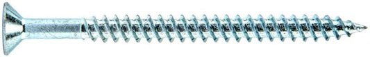 SUPASCREWS BZP 10 x 2 1/2" POZI TWINTHREAD CSK WOOD SCREWS CLAM 100 S9FHZ1025