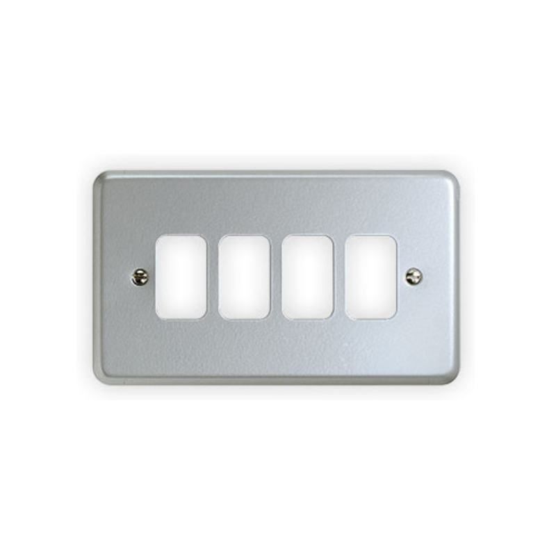 NOVAR MK 4 MODULE FRONPLATE GRID METAL CLAD K3494ALM