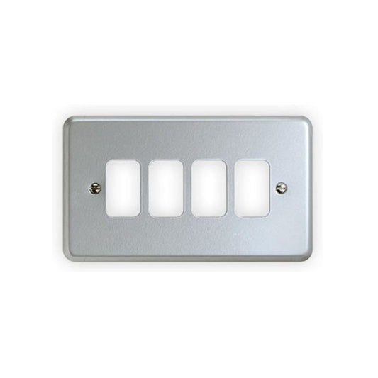 NOVAR MK 4 MODULE FRONPLATE GRID METAL CLAD K3494ALM