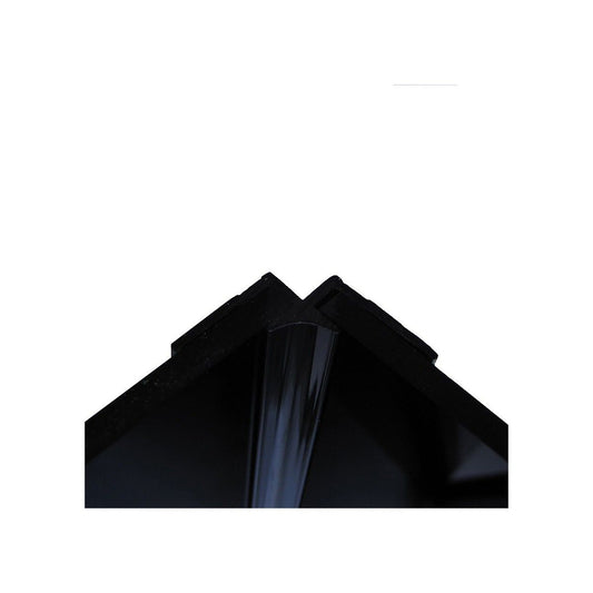 WETWALL TILE INTERNAL CORNER 2440mm BLACK AK-INTERNAL-JT-4MM