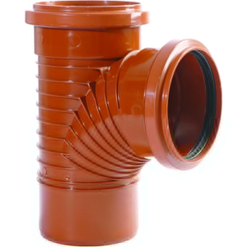HUNTER DS269 110mm DOUBLE SOCKET 87.5deg JUNCTION