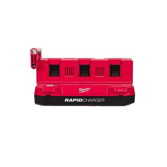 MILWAUKEE M18MPC6 18V MOBILE RATED PACKOUT 6 BAY CHARGER