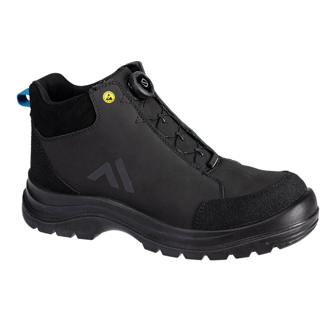 Ridge Composite Mid Boot S3S ESD SR FO, 35, , Black/Blue