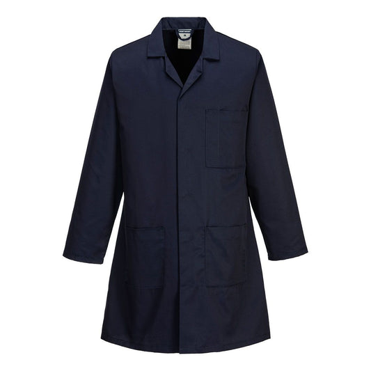 Lab Coat, L, R, Navy